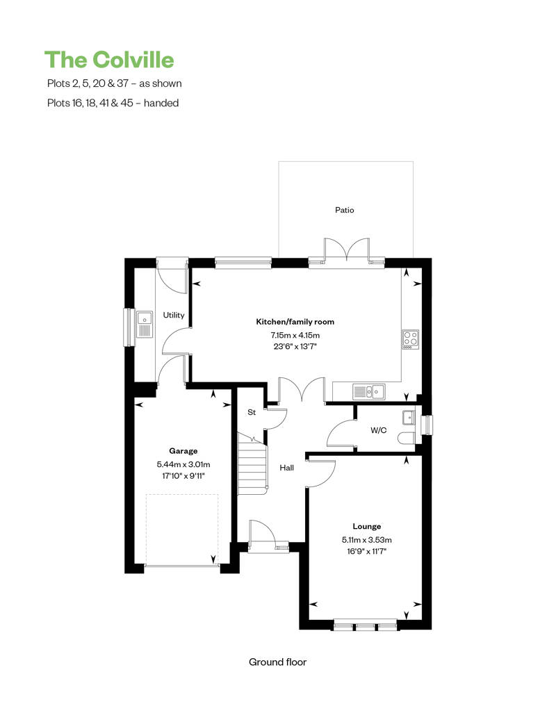 Colville floorplan 