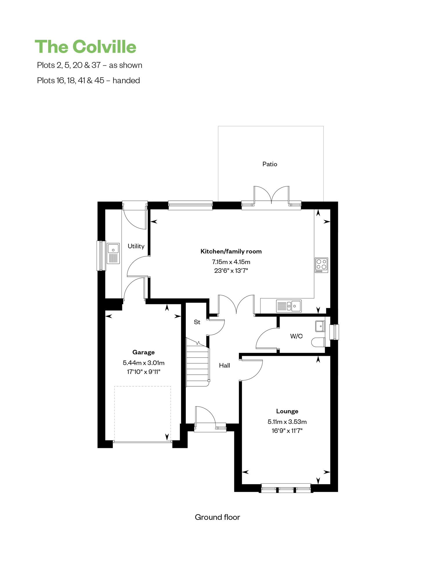 Colville floorplan 