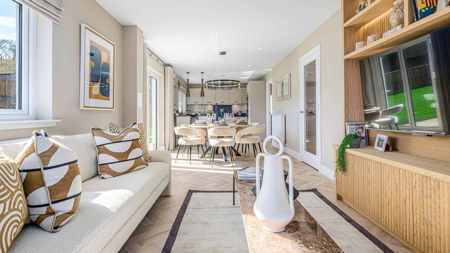 4 bedroom plus study showhome | high specification kitchen, dining, living area