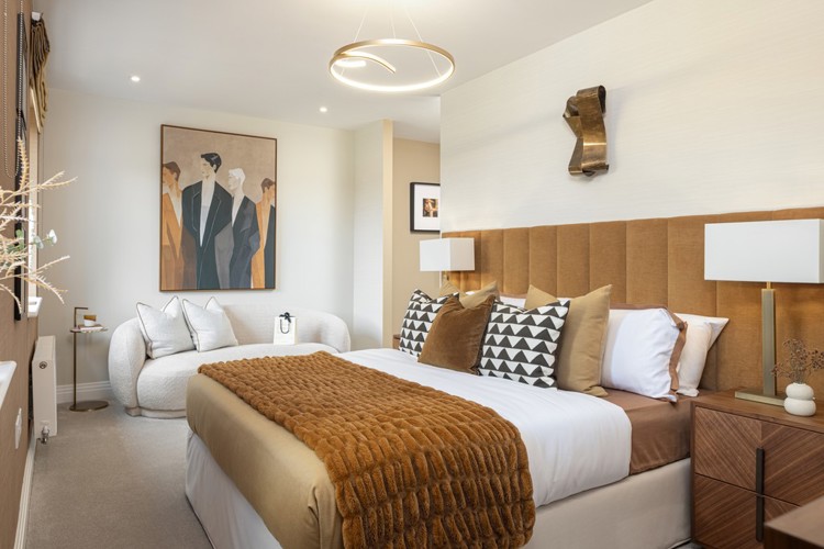The Grange Aylett's Green Bedroom