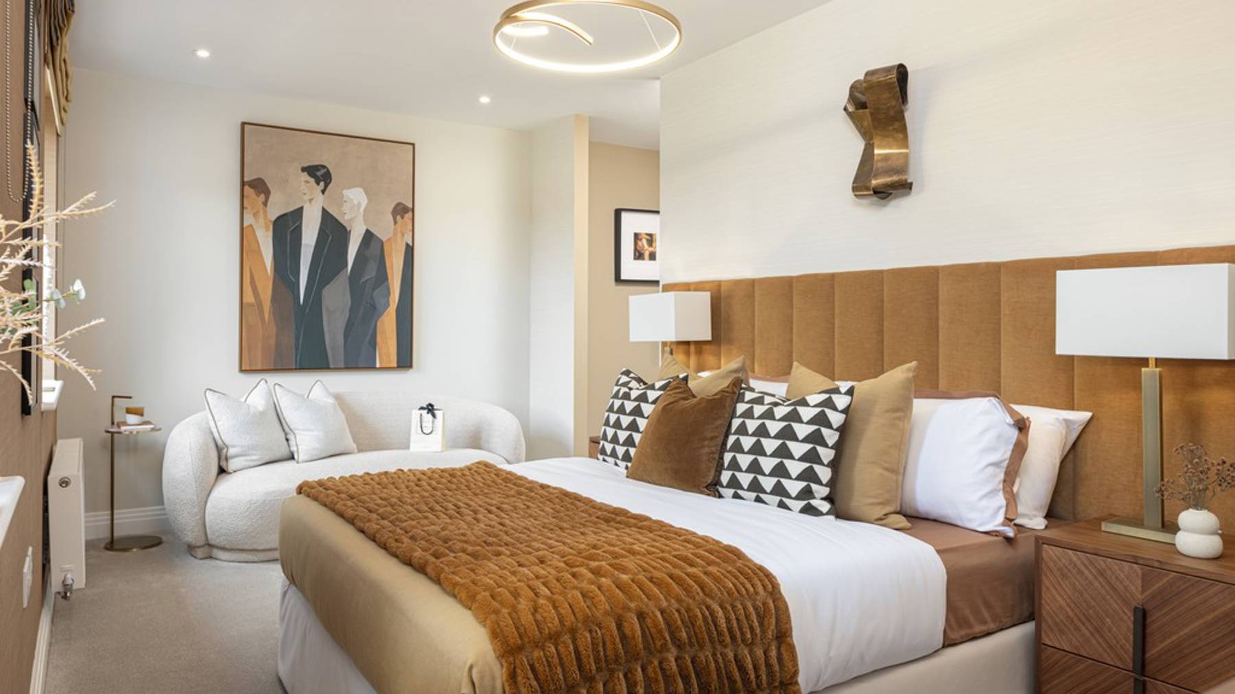 The Grange Aylett's Green Bedroom