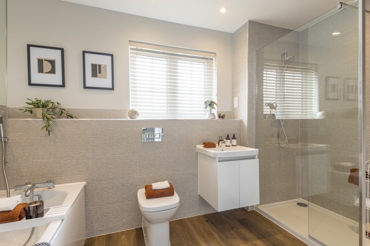 Willow bathroom in our 5 bedroom houses for sale potters bar