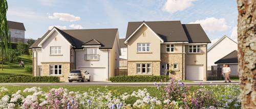 CALA Fauldhead Street Scene Plot 85 86 Updt