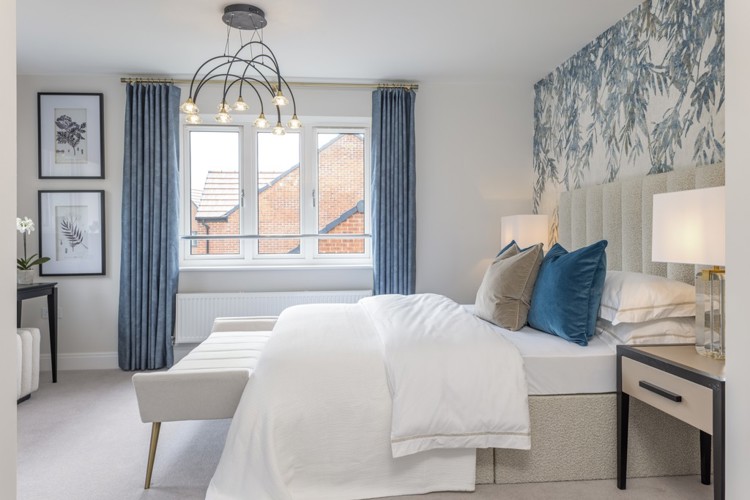 Bedroom in 4 bedroom houses for sale newbury