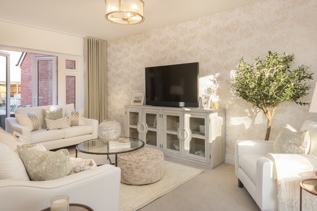 Indicative photography of a sitting room from a 4 bedroom home for sale at The Orchards in Purton, Wiltshire, built by CALA Homes