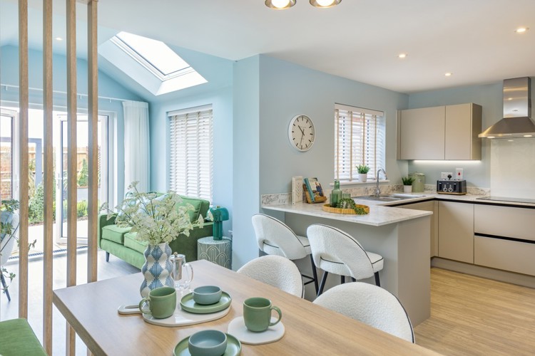 Kitchen in 3 bed houses for sale newbury