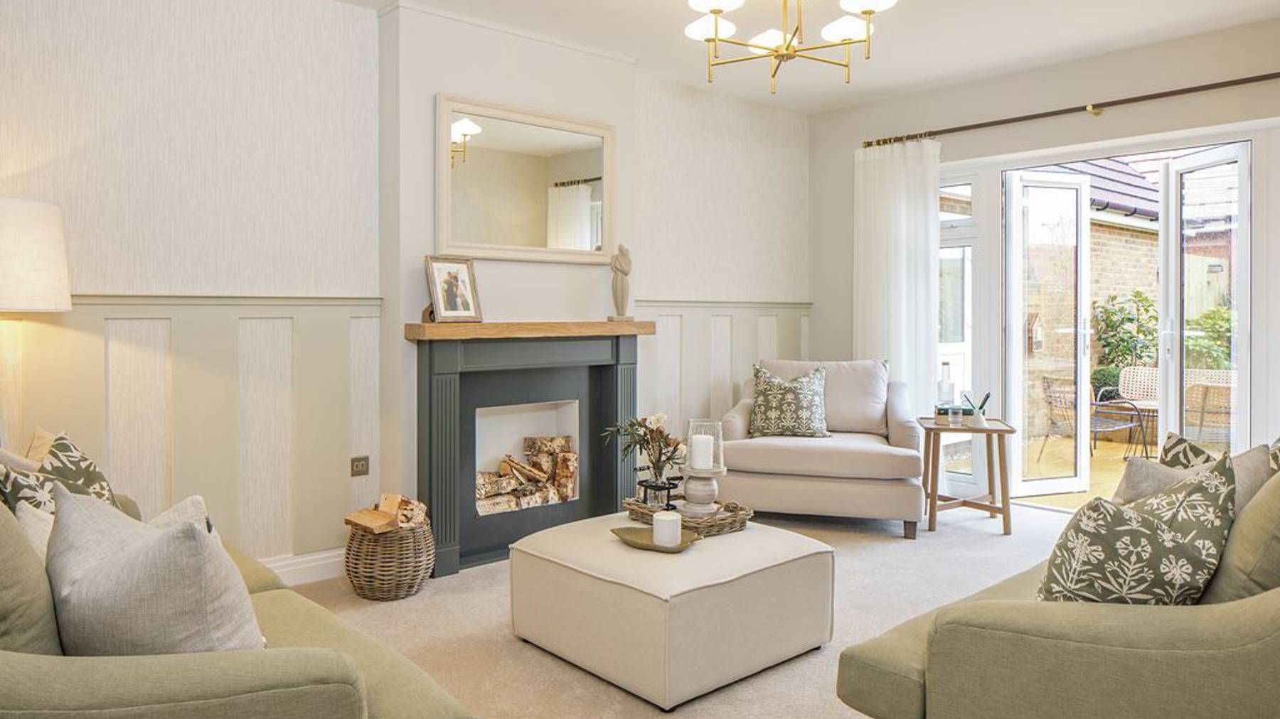 Photography of Cala's 4 bedroom Walnut showhome at Nobel Park. Houses for sale in Didcot, Oxfordshire. 