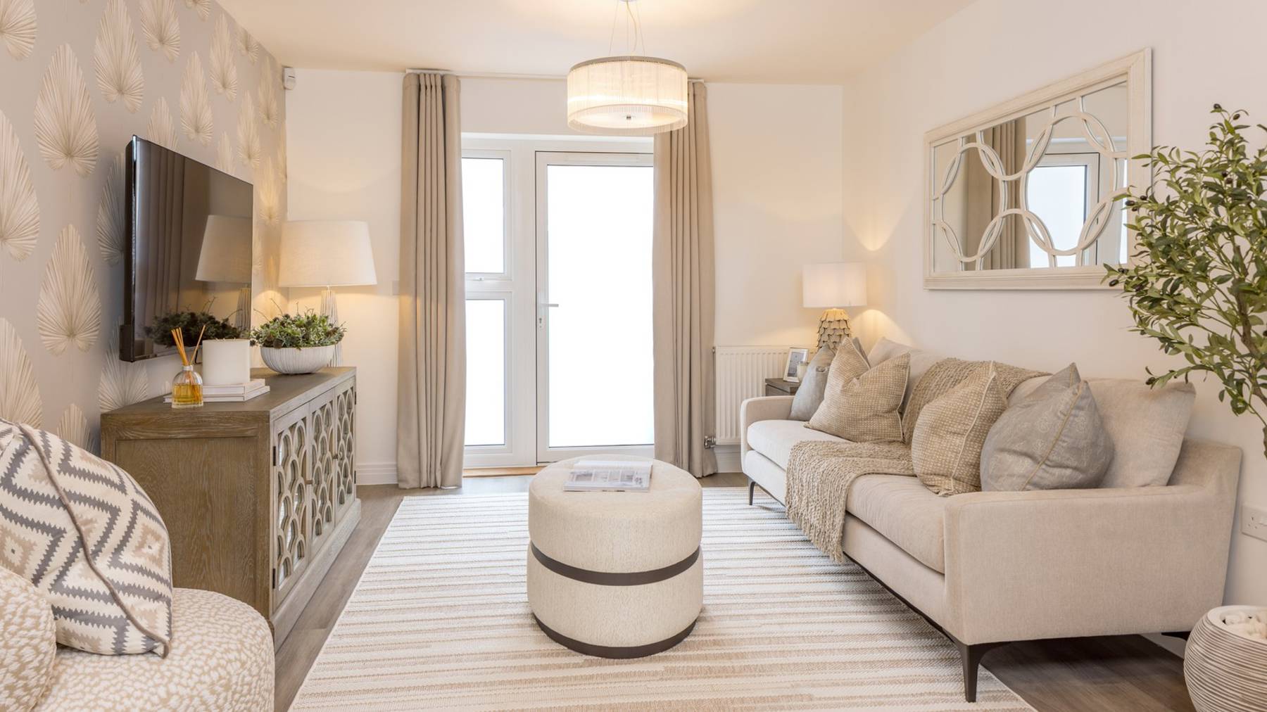 Living room of apartment for sale in Winchester