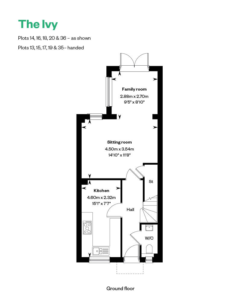 Floorplan of house for sale in Crowthorne