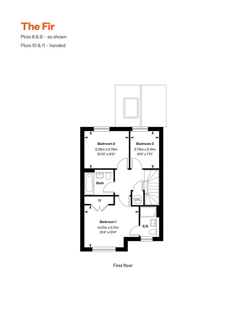 Floorplan of house for sale in Egham