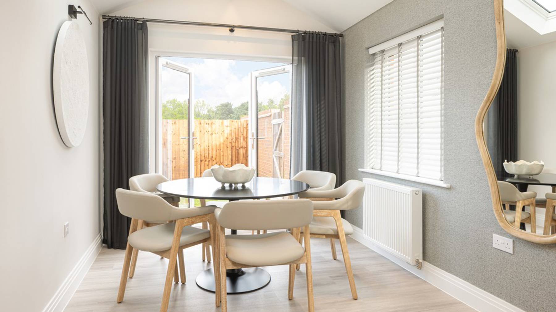 Family room of house for sale at Worting Park. New homes for sale in Basingstoke