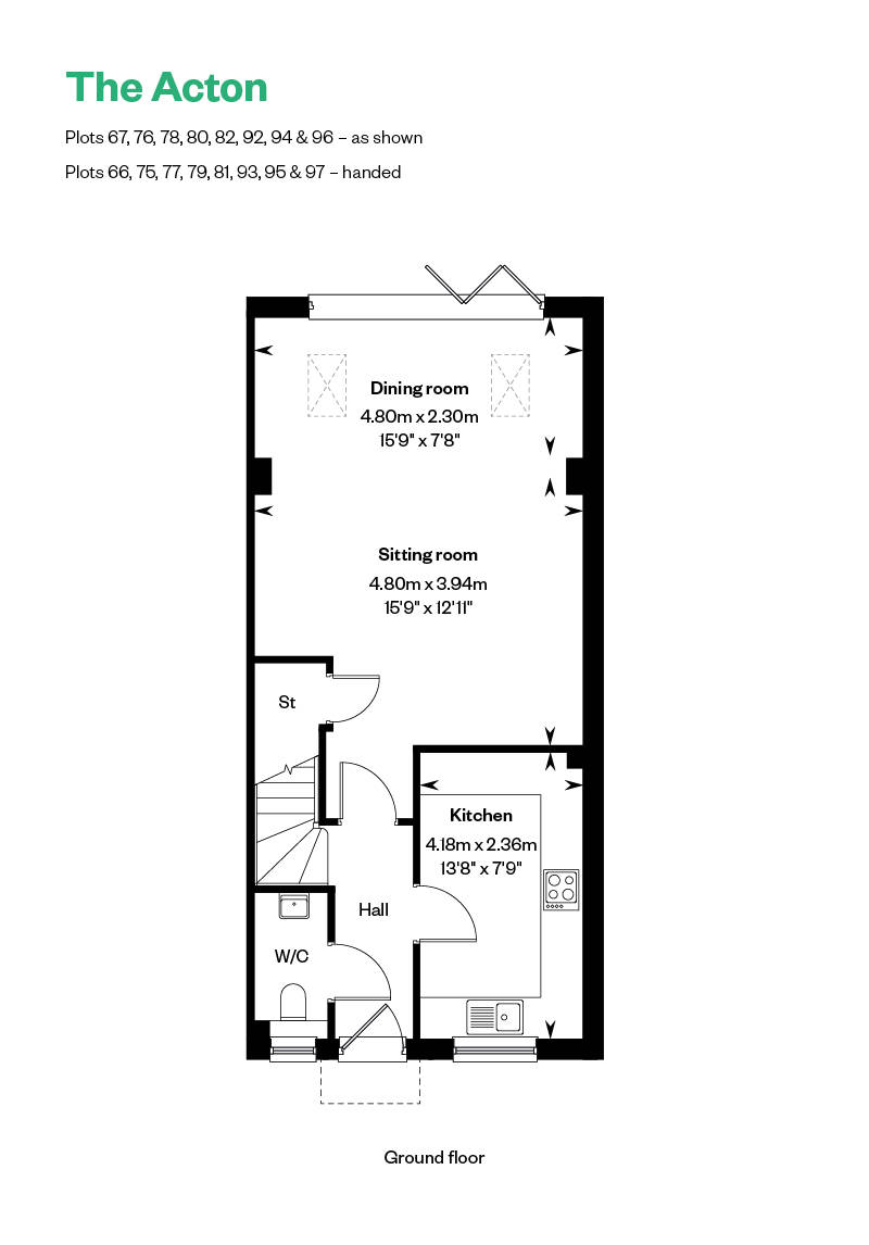 Floorplan of house for sale in Crowthorne