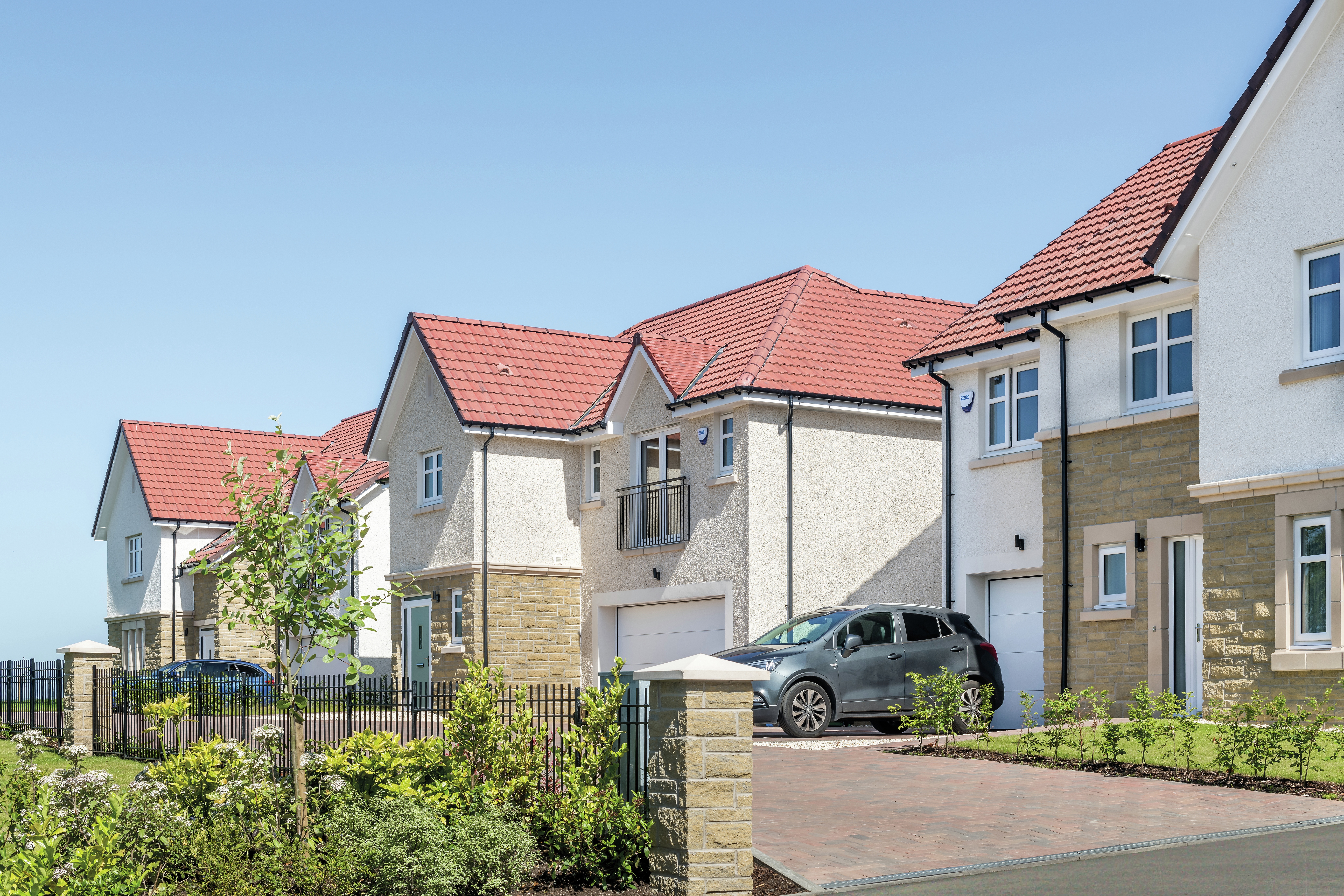 Site Plan Houses for Sale in Stepps Earls Rise Homes in North