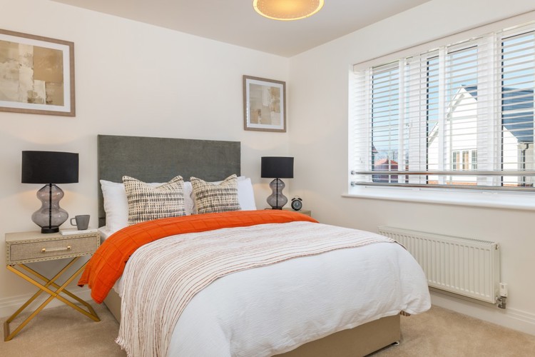 Bedroom in our 4 bedroom houses for sale potters bar