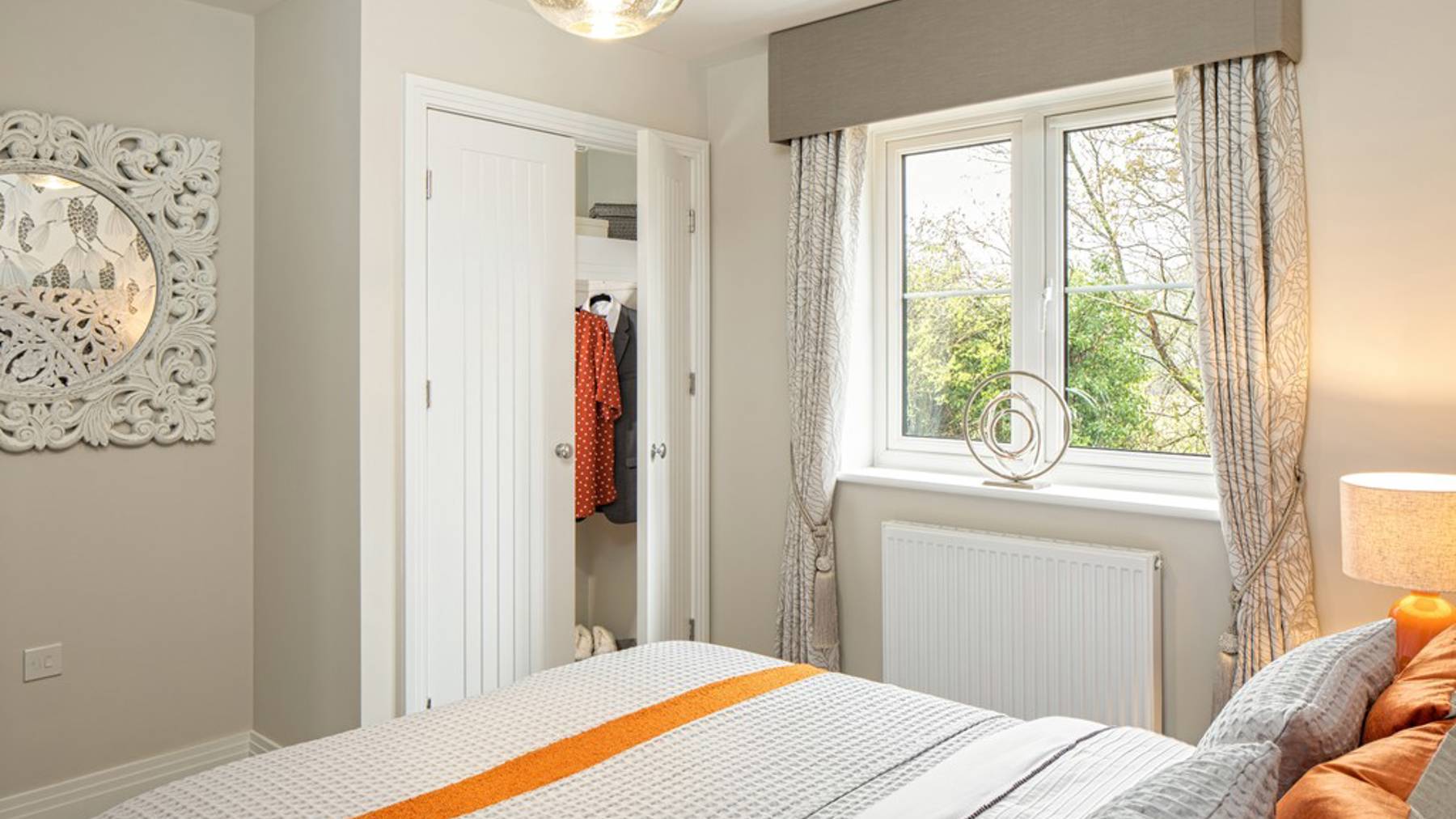 The Himscot_Bedroom2 with wardrobe_Ufford Chase, Great Bentley