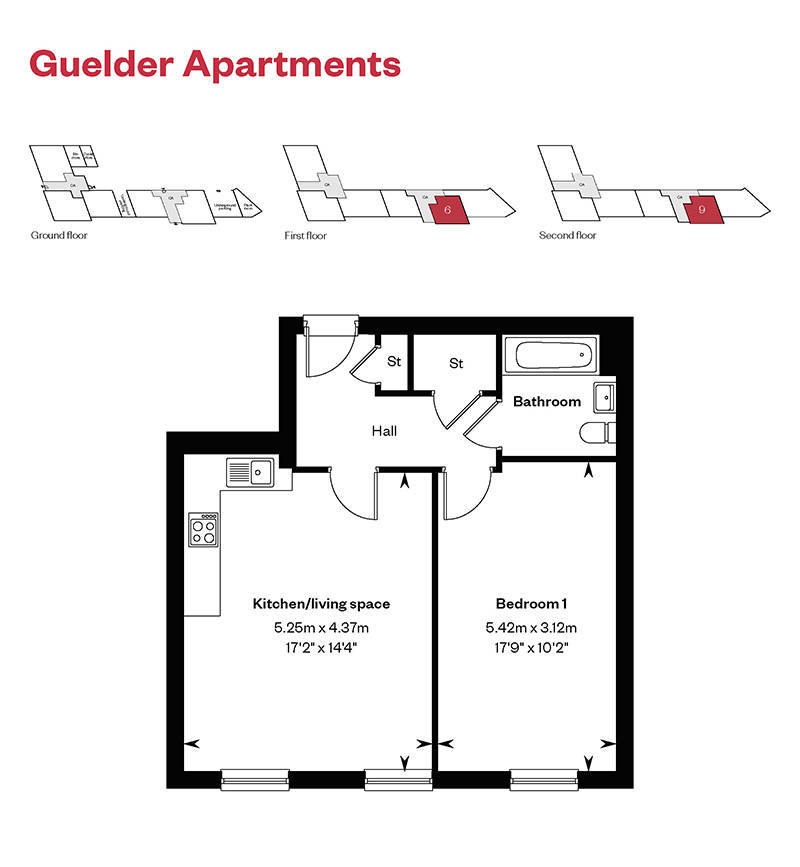 Ingatestone Grove Guelder Apartments Plots 6 9 Floorplans