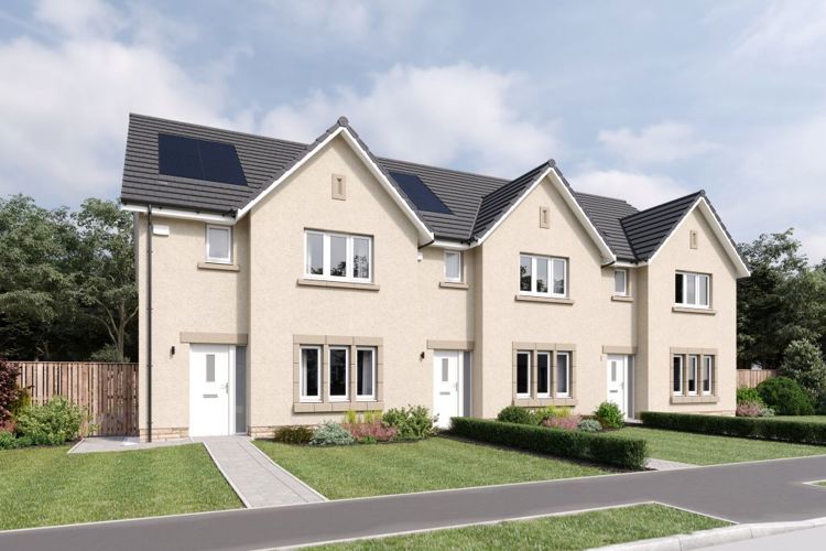 The Avon External CGI | 3 bedroom home for sale in Edinburgh