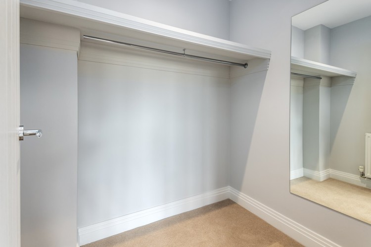 Peony house type dressing room, 5 bedroom house for sale in Bicester