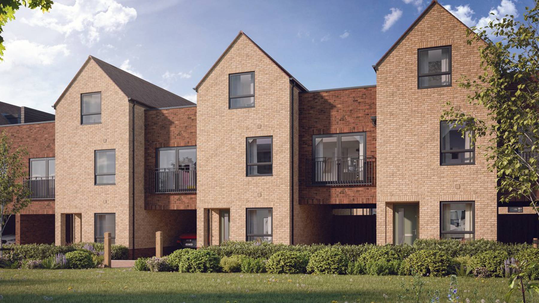 The Orwell CGI_Netherhall Gardens, Cambridge