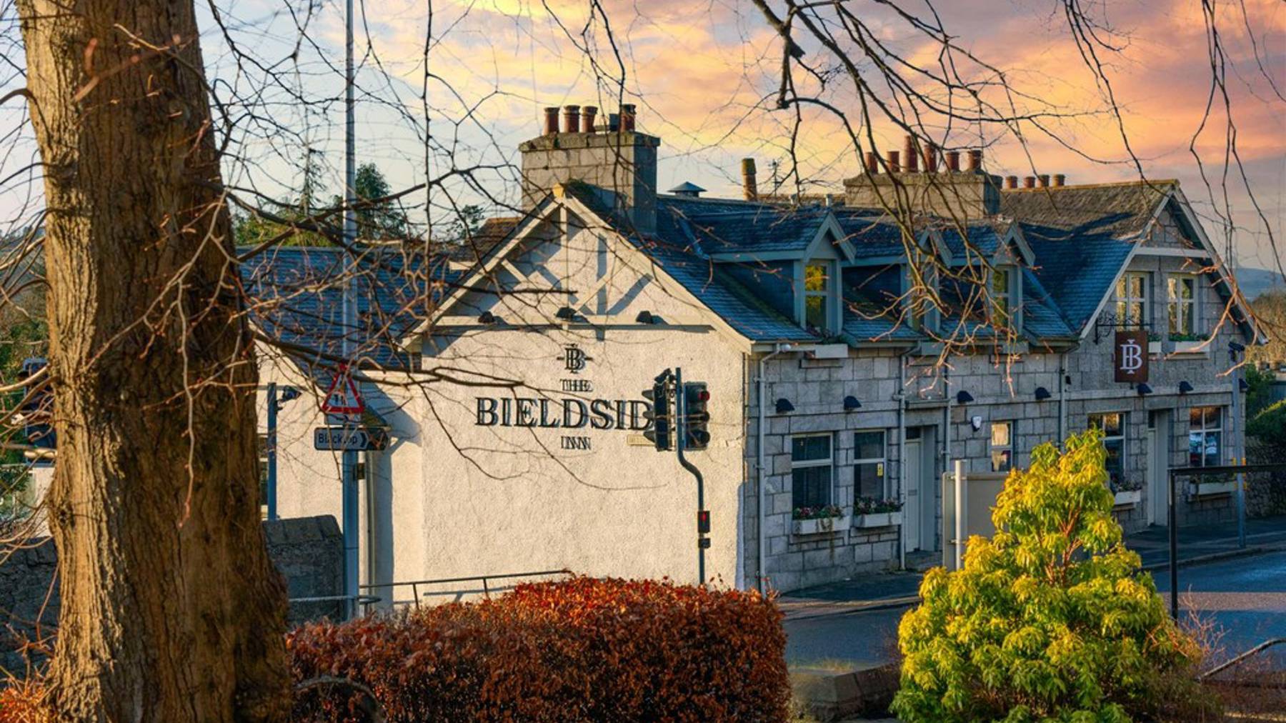 Bieldside inn, conviniently located nearby to Cala's Murtle Den Park development in Milltimber 