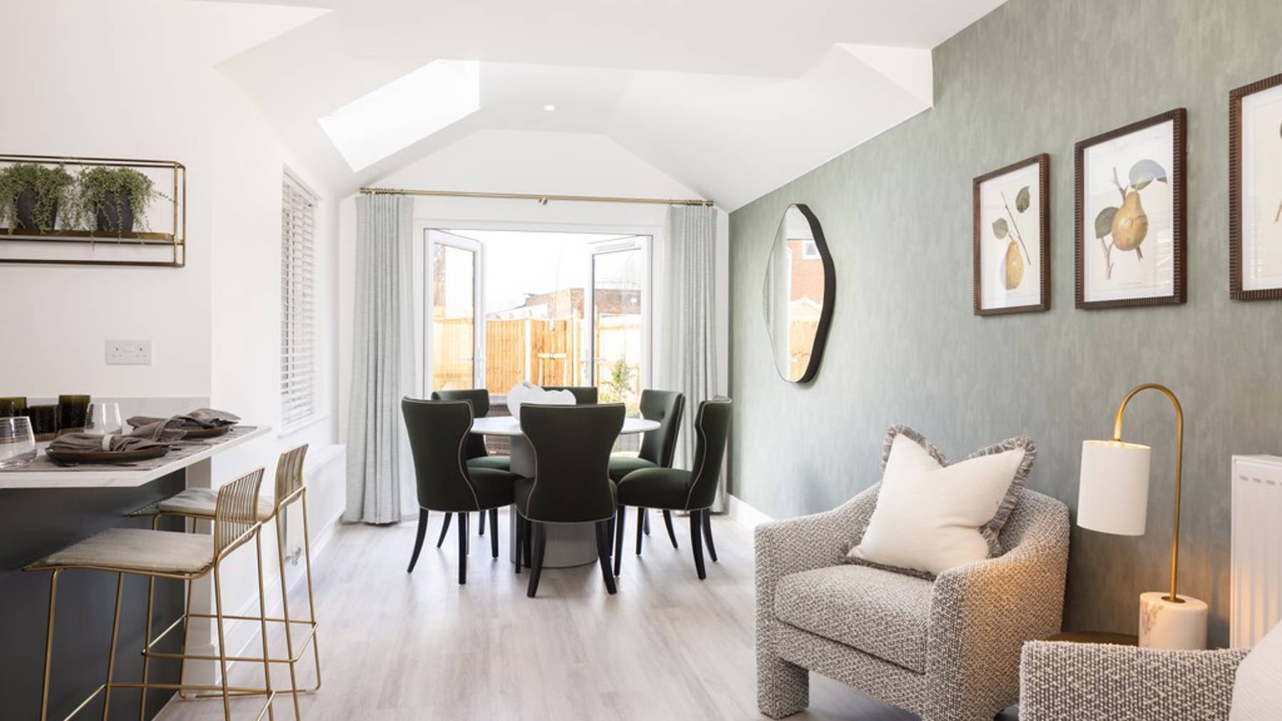 The Orpine Custom 2, Samuel Gardens Kitchen Dining