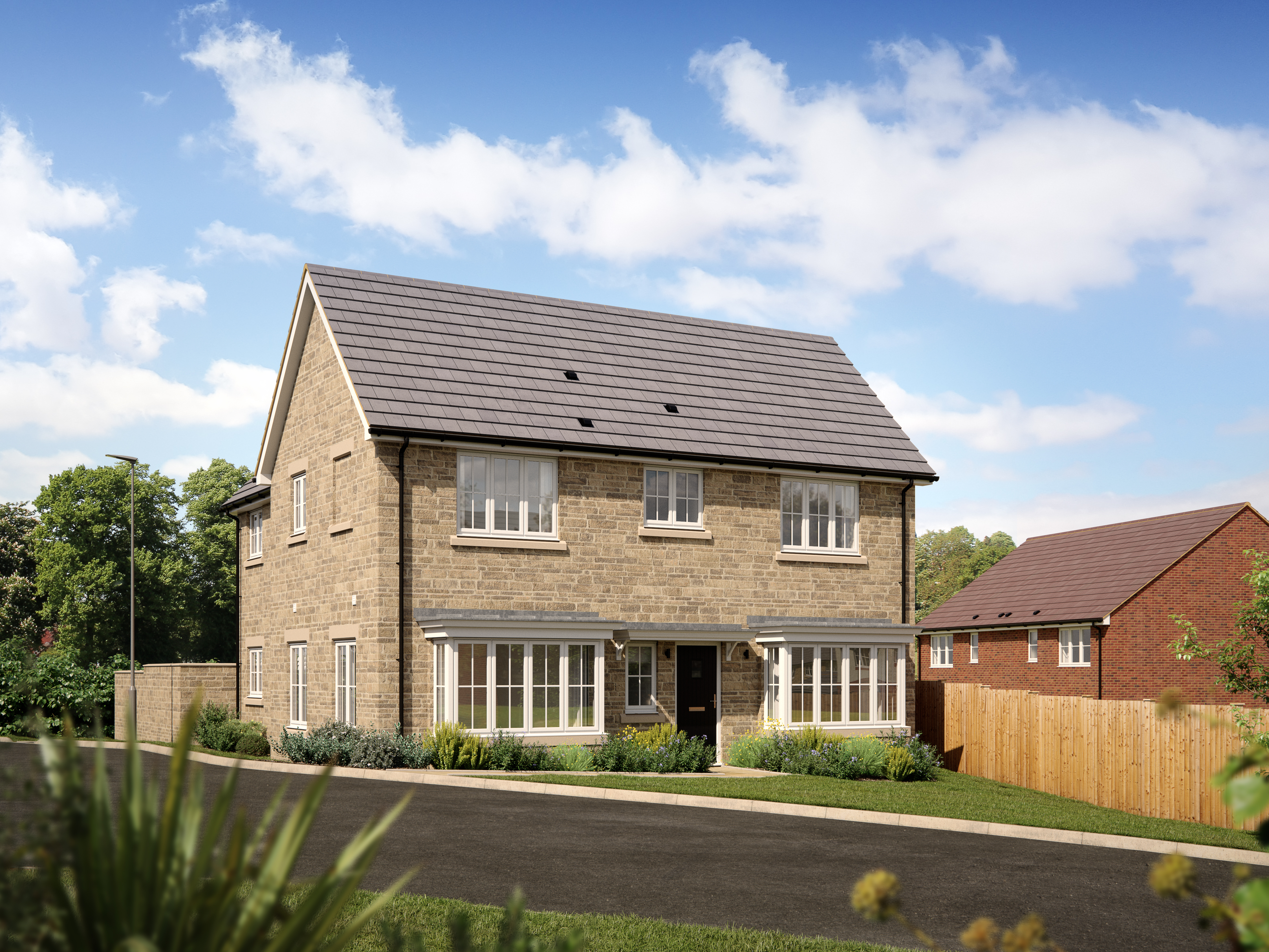 Computer Generated Image of 4 bed home for sale built by CALA Homes in Orchard Fields, Purton, Wiltshire, close to Swindon