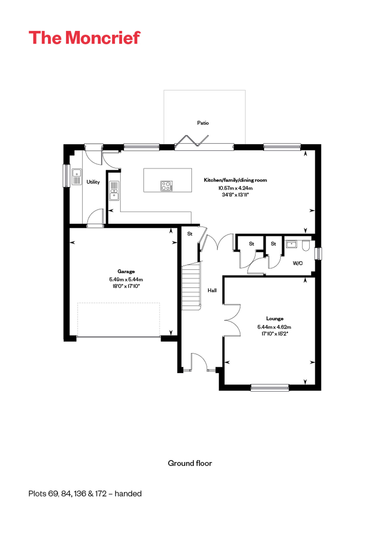 5363231 CALA WEST Cornhill Village Home Styles Web Floorplans 800X1200 The Moncrief GF 7454598