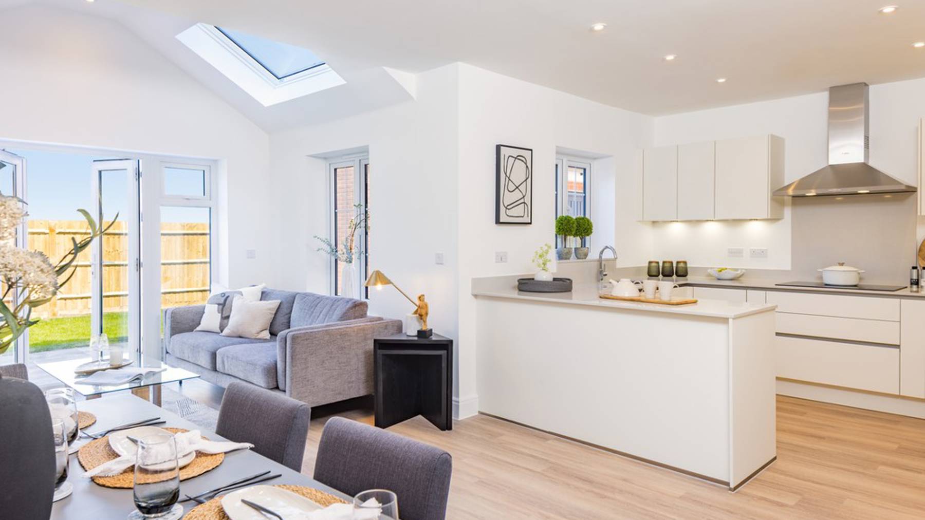 The Laurel - kitchen family room - Plot 173