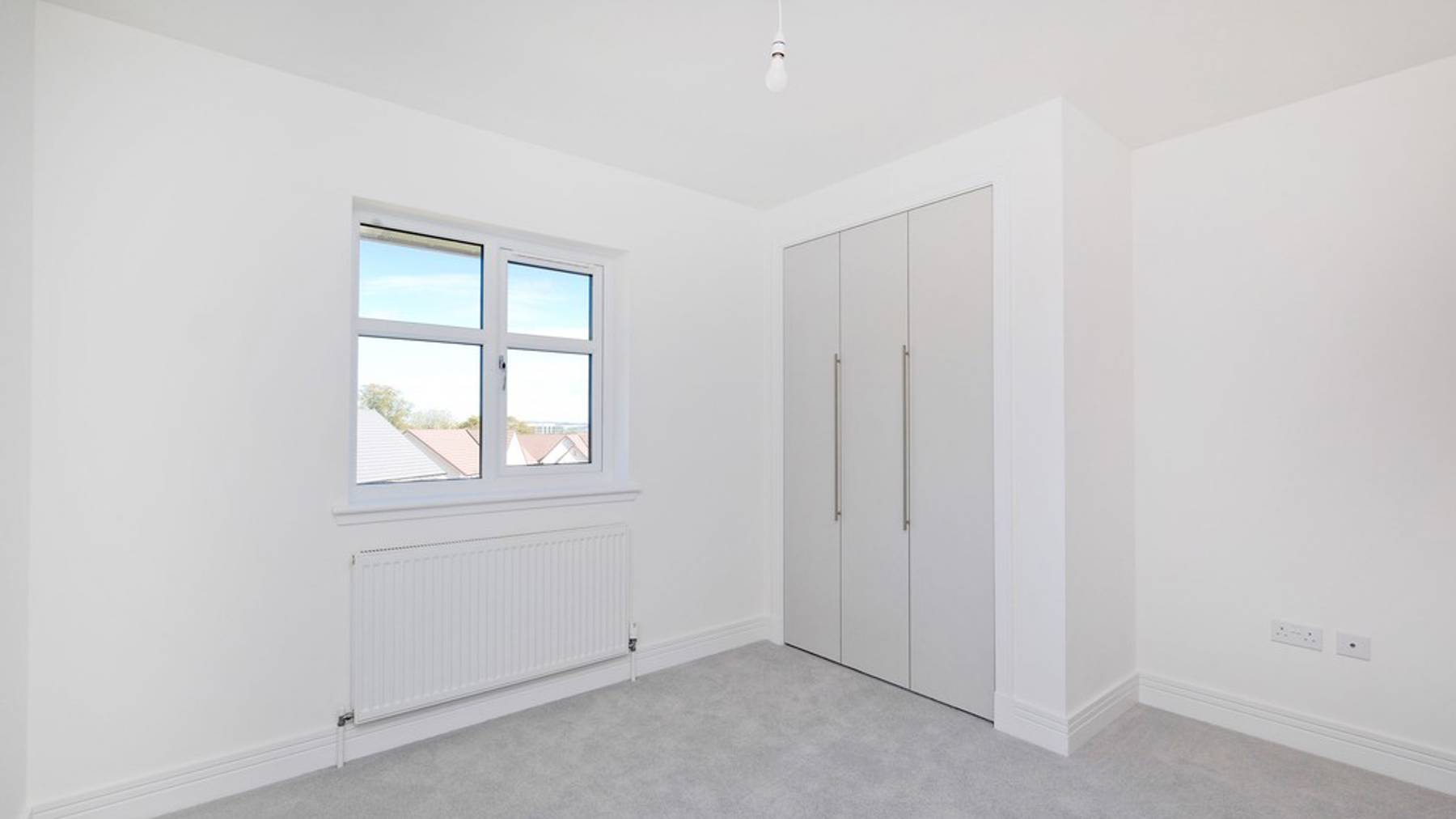 Bedroom with cupboards in plot 271
