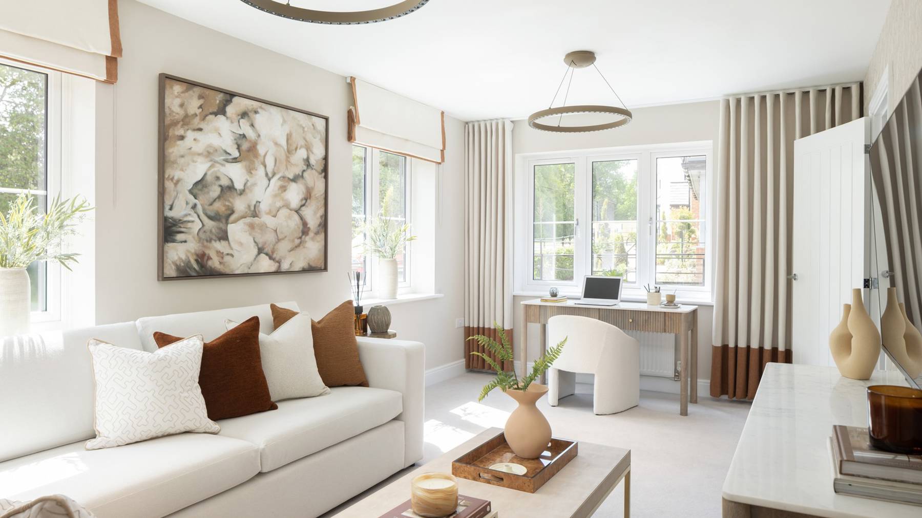 Living room of house for sale in Winchester, Hampshire