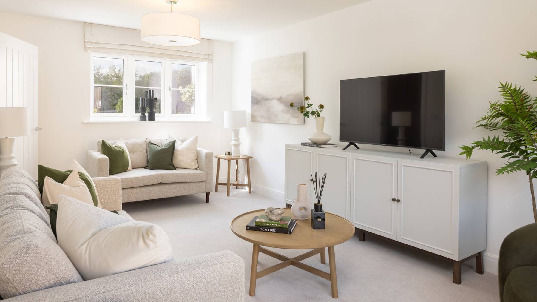 Living room of house for sale in Basingstoke