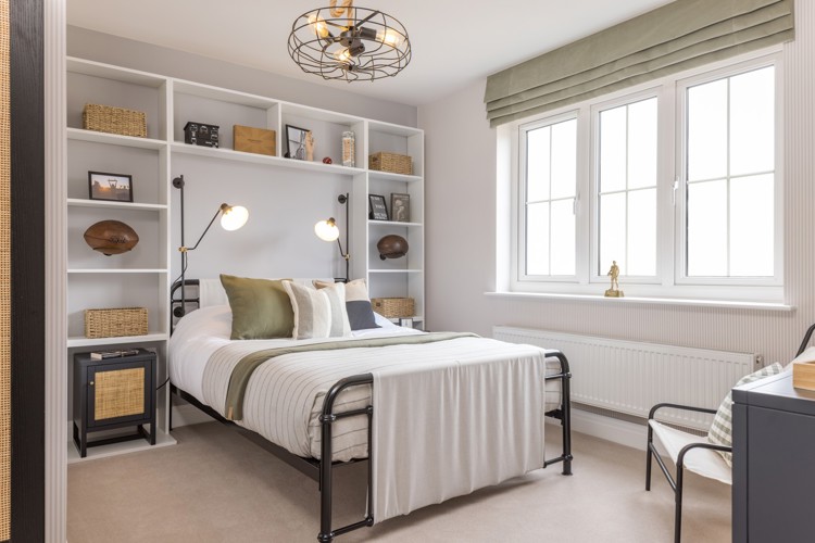 Willow bedroom 4 in our 5 bedroom houses for sale potters bar