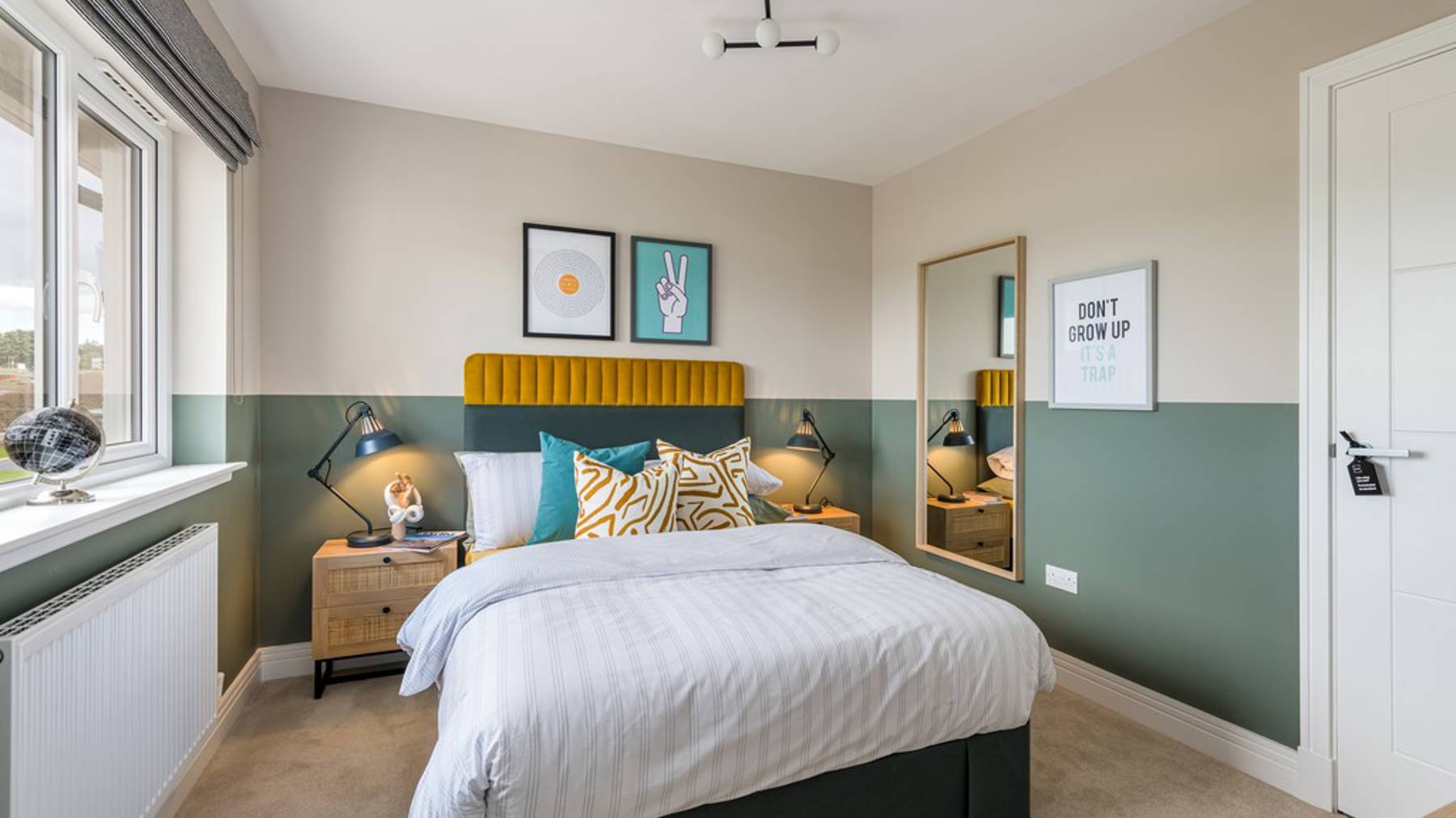 4 bedroom showhome | light-filled generous bedroom
