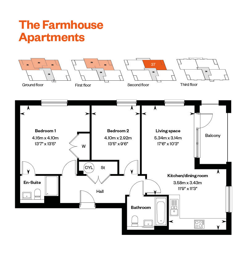 Maple croft Egham Farmhouse Apartments 
