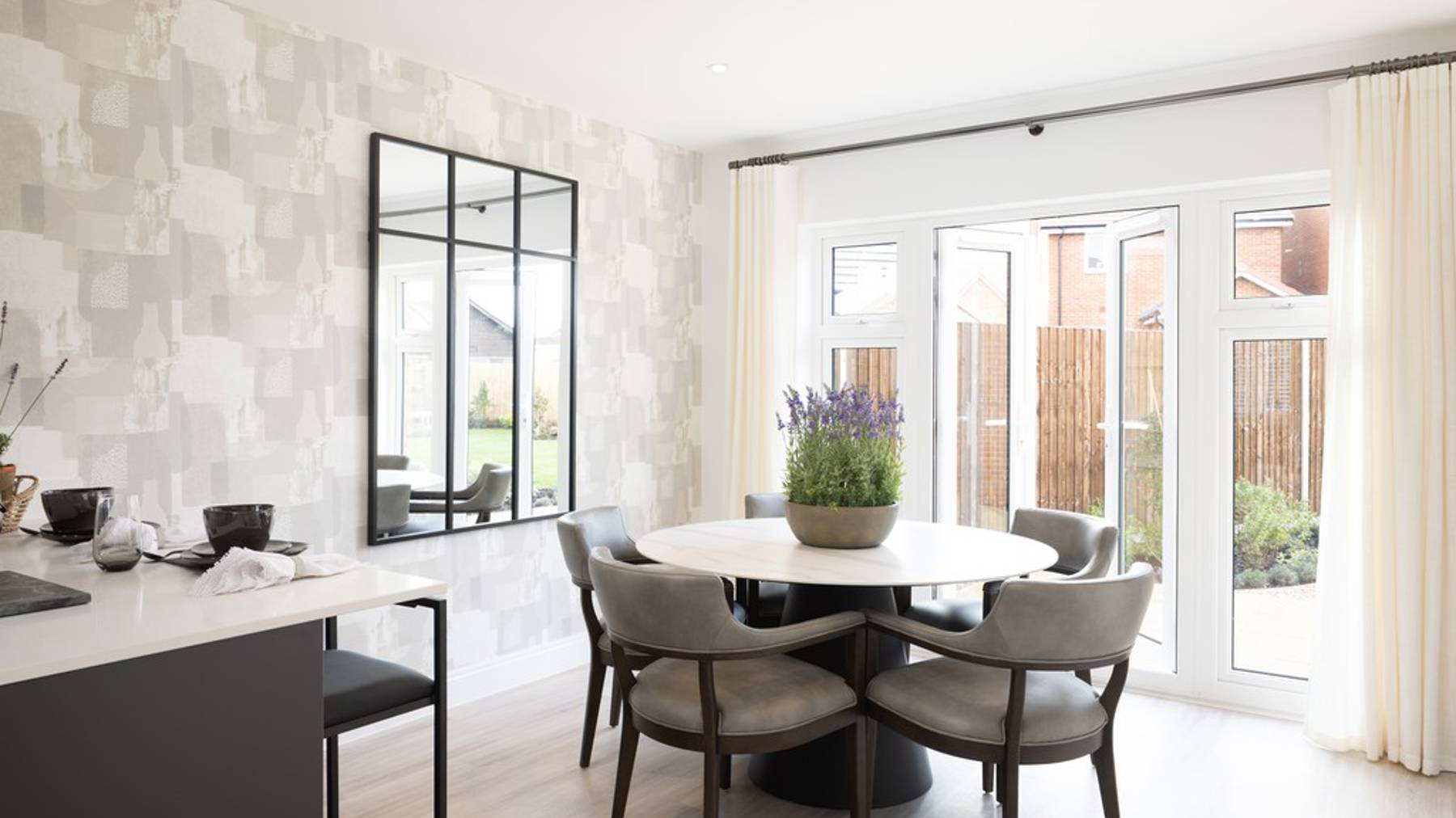Netherhall Gardens The Huntingdon Kitchen Dining Room With French Doors To Garden