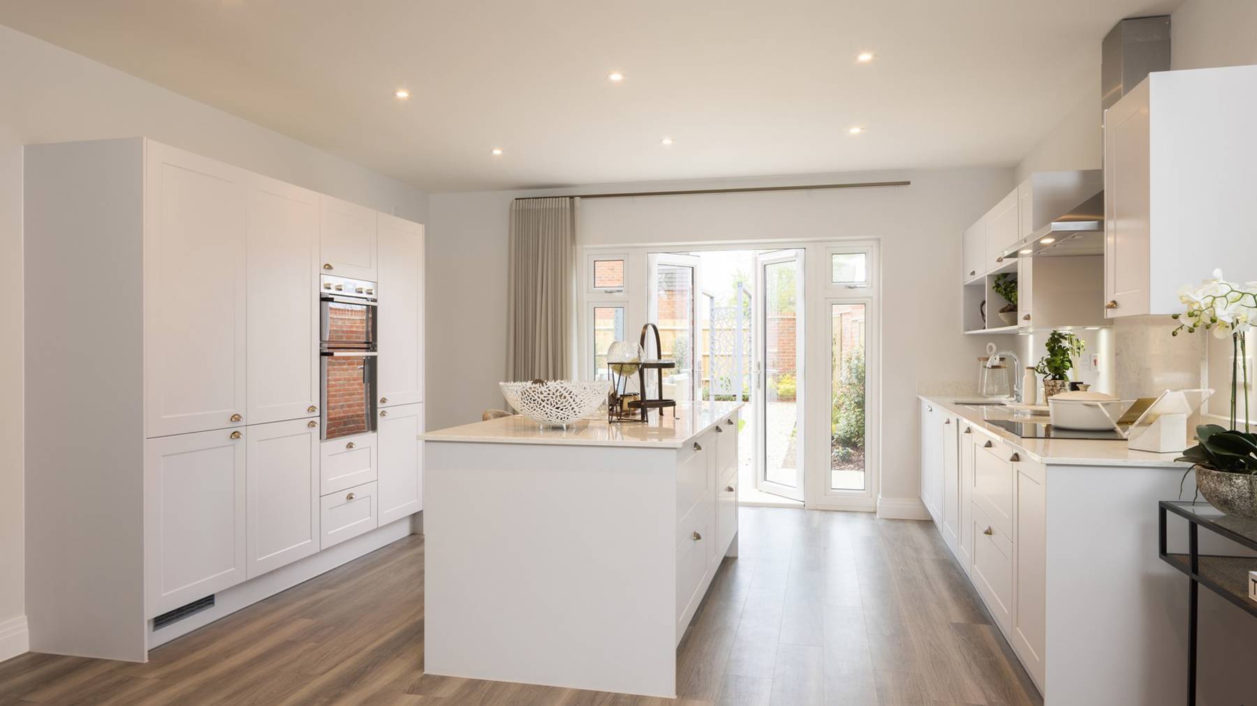 Kitchen of house for sale at Worting Park. New homes for sale in Basingstoke
