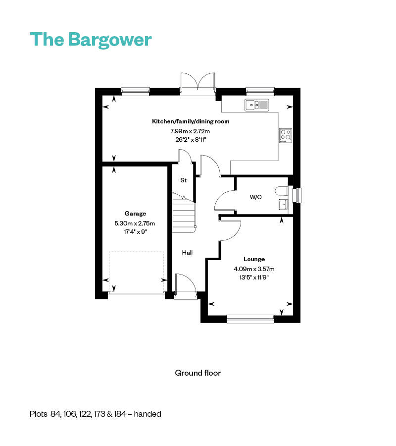 5958729 CALA WEST Aurs Meadows Web Floorplans 800X1200 The Bargower GF