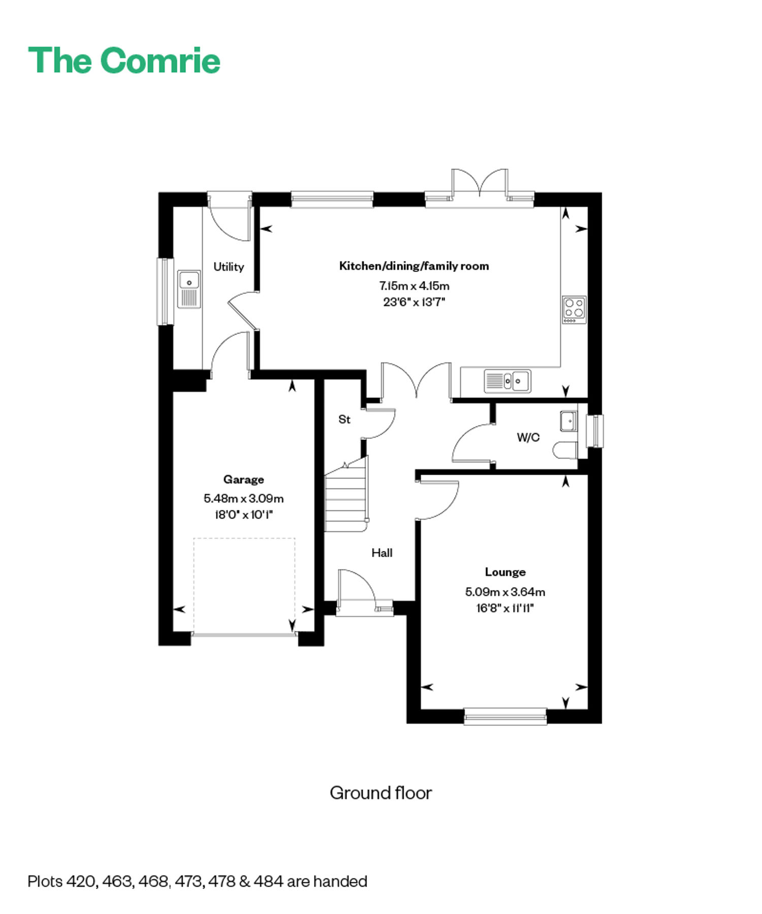 5145695 CALA NORTH Milltimber Phase 4 Woodhurst Floor Plans Web The Comrie GF 800X1200px