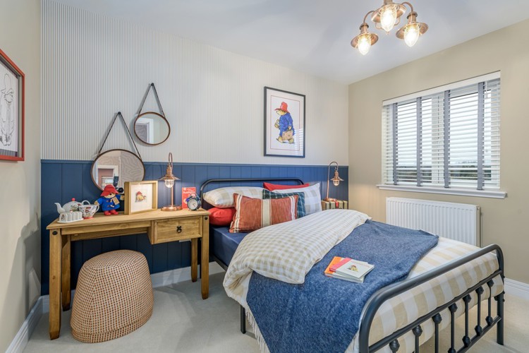 4 bedroom showhome | generous bedroom