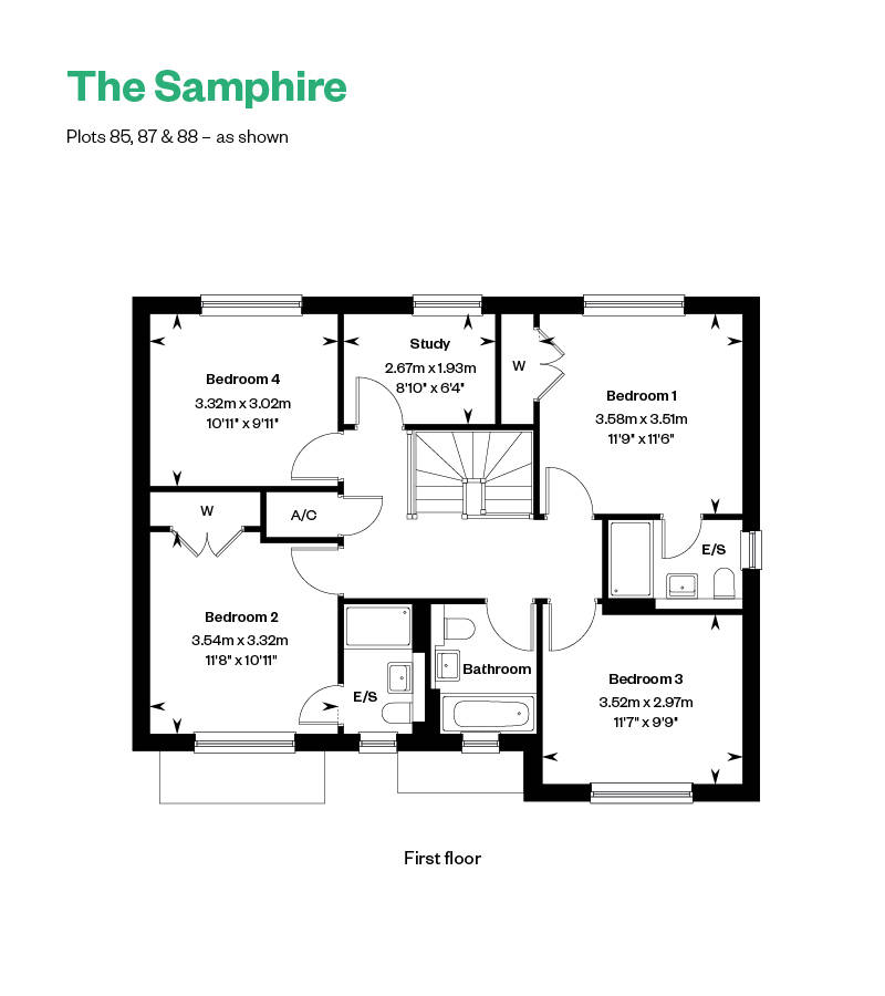Floorplan of house for sale in Crowthorne
