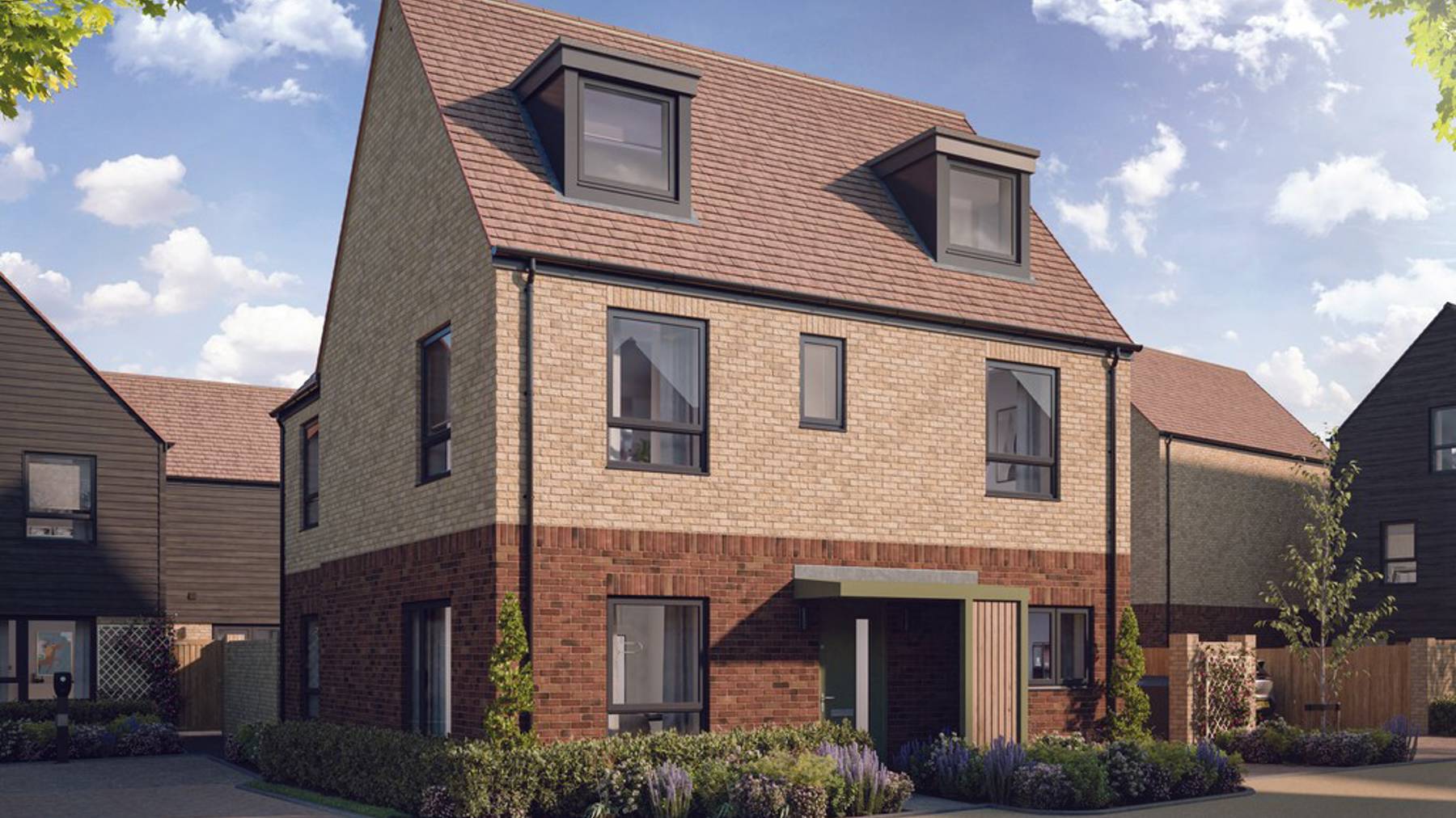 The Linton CGI_Netherhall Gardens, Cambridge