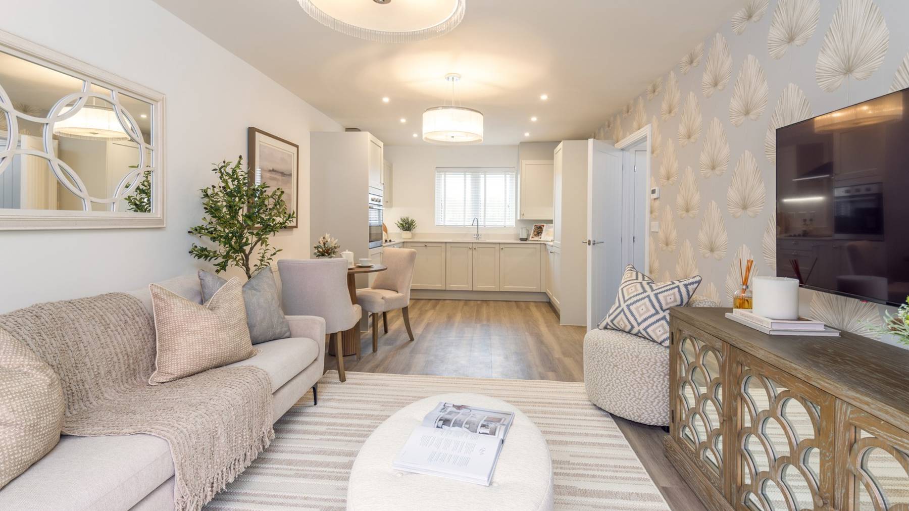 Kitchen / Living room of apartment for sale in Winchester