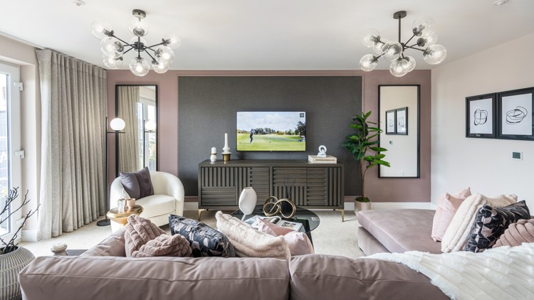 3 bedroom show apartment | Lounge