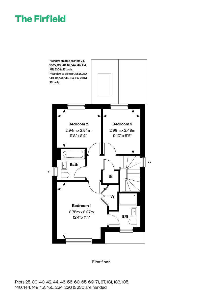 Floorplan of house for sale in Deepcut