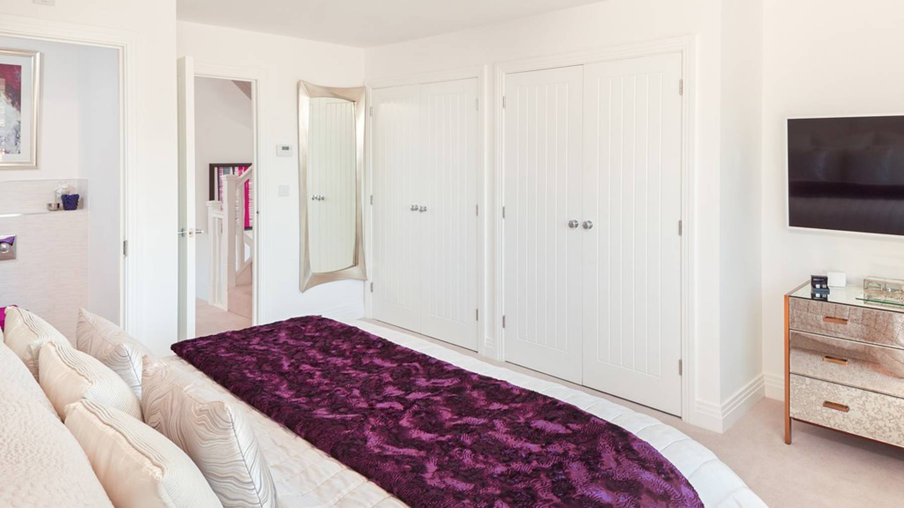 Netherhall Gardens The Ripton Bedroom1 With Double Wardrobe & Ensuite