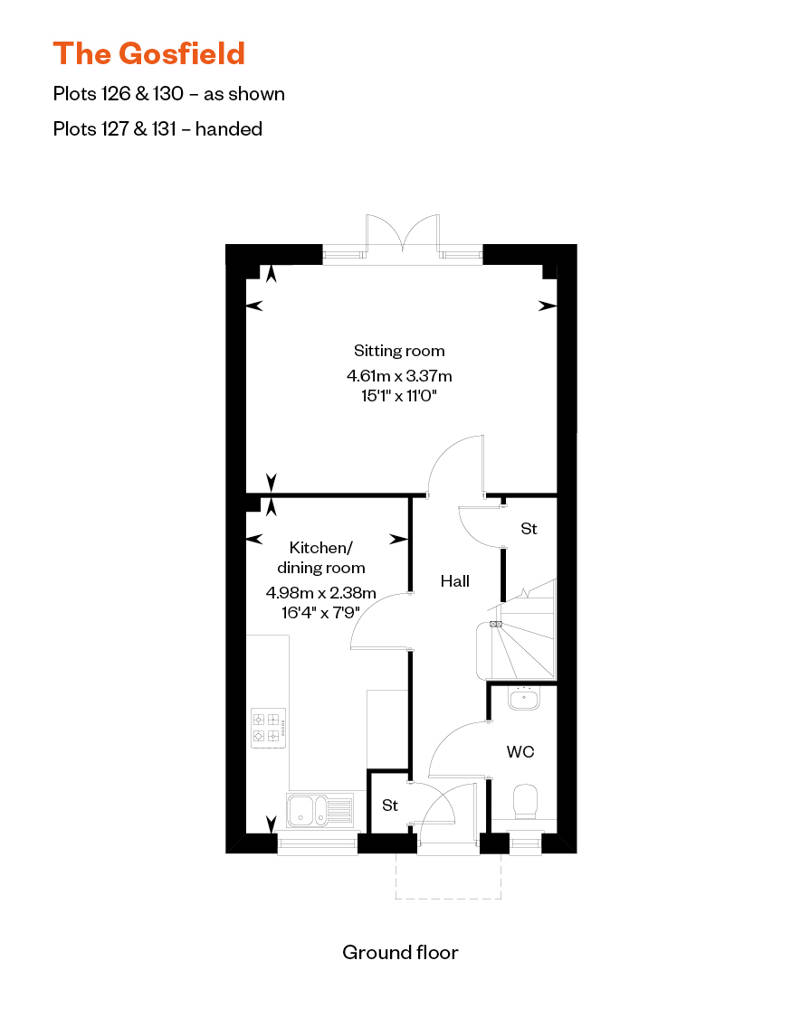 The Gosfield GF ASHP Floor Plan