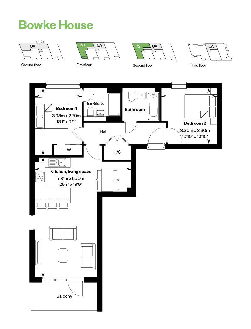 Floorplan of home for sale in Winchester
