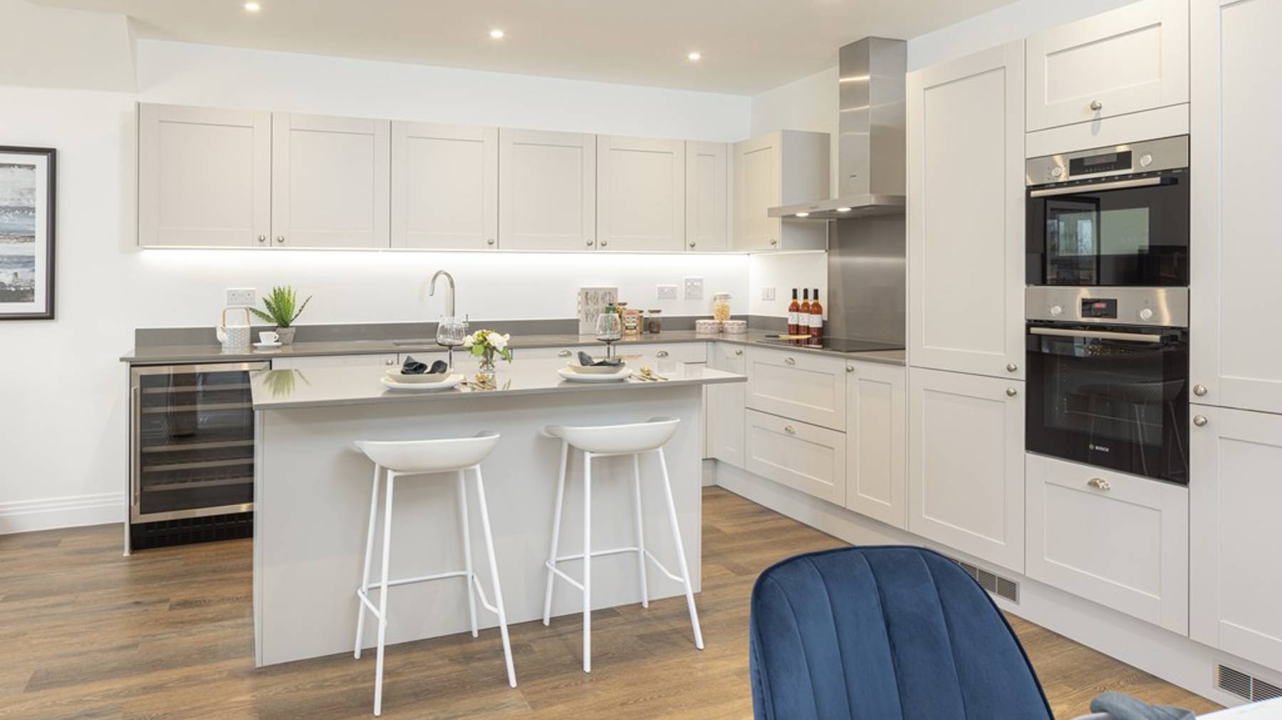 The Whitebeam, Samuel Gardens, Kitchen Dining Room 