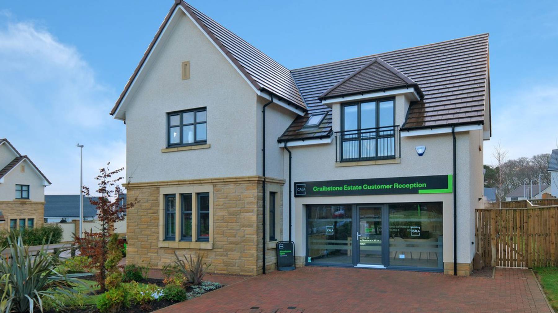 Final 5 bed new build homes for sale at Craibstone, by Cala Homes