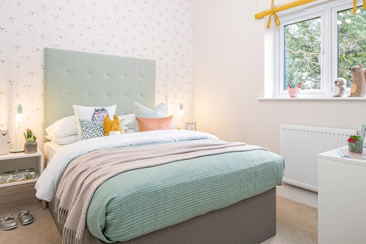 Chestnut house type bedroom 3, 3 bedroom house for sale in Bicester